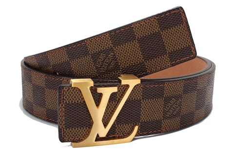 lv belt black and brown|lv brown checkered belt.